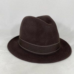 STACY ADAMS Pinch Front Fedora Hat SAW568 NWOT